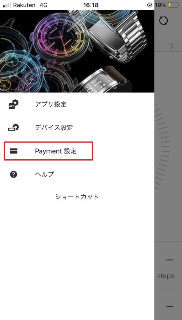 payment設定